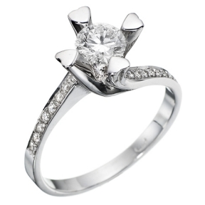 טבעת אירוסין לבבות טבעת אירוסין לבבות